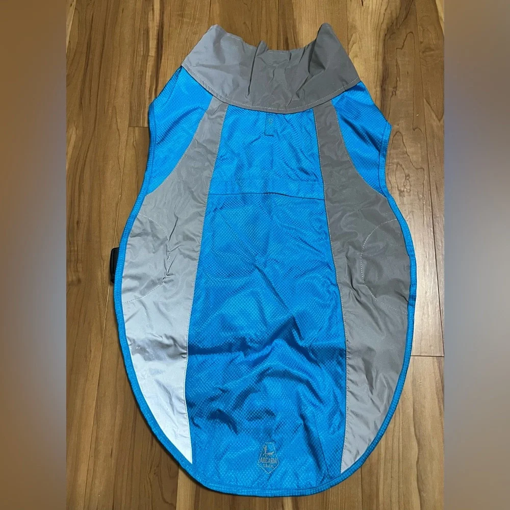 Arcadia Trail Blue Reflective Dog Raincoat Vest – Size XL